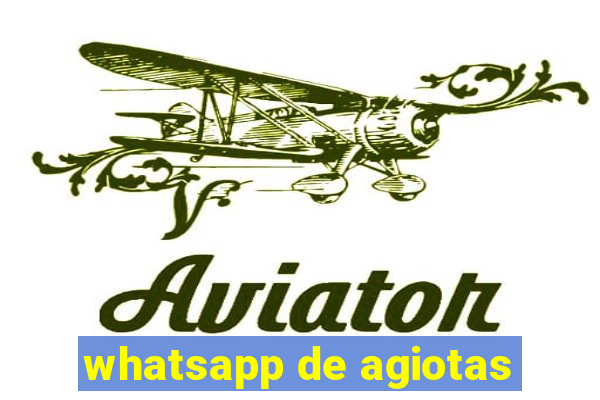 whatsapp de agiotas